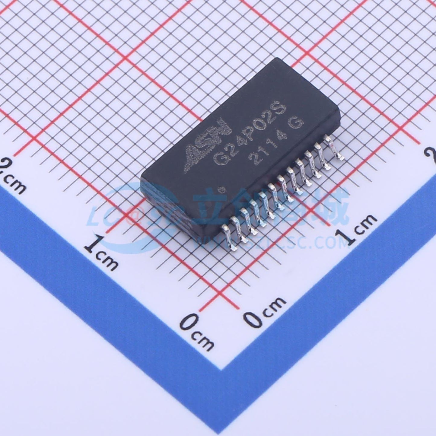 Biến Áp Mạng Ethernet G24P02S JASN SMD-24P,15.1x7.1mm 1:1 100/1000M 350uH - Techcore Việt Nam