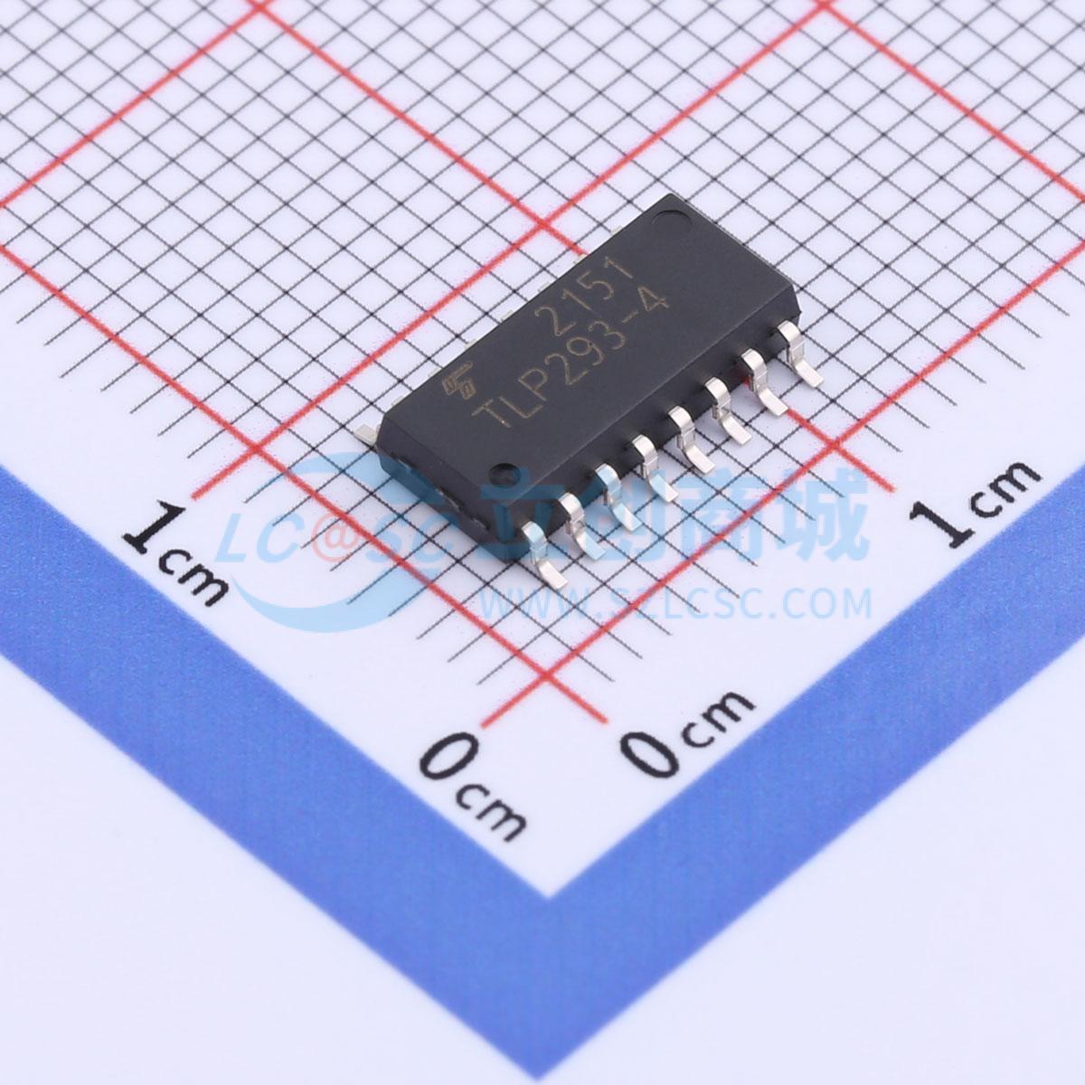 Optocoupler transistor TLP293-4(TP,E TOSHIBA SOP-16-4.6mm 1.25V - Techcore Việt Nam