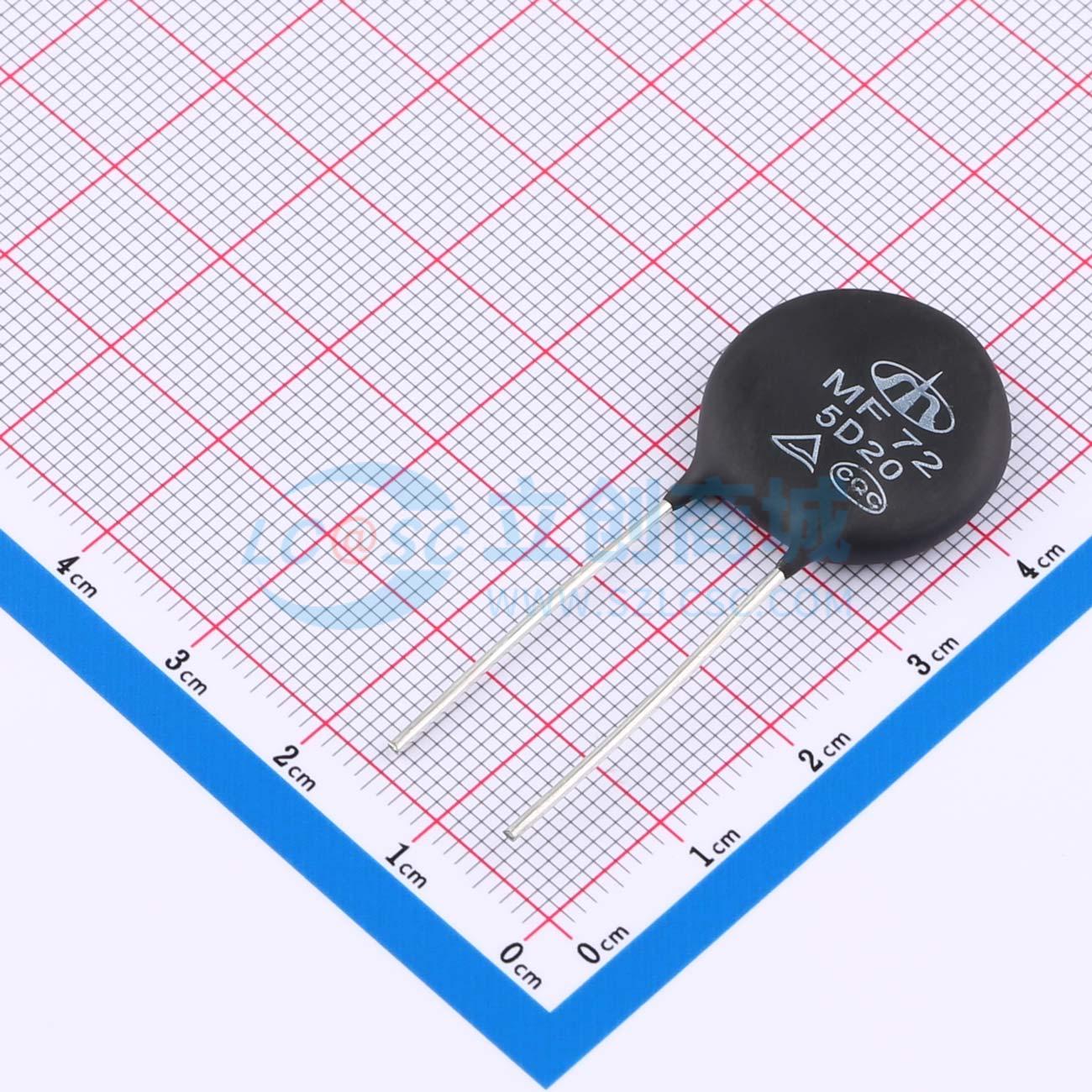 Điện trở nhiệt NTC MF72 5D20 Shiheng Xuyên lỗ, P=10mm 5Ω 6W - Techcore Việt Nam