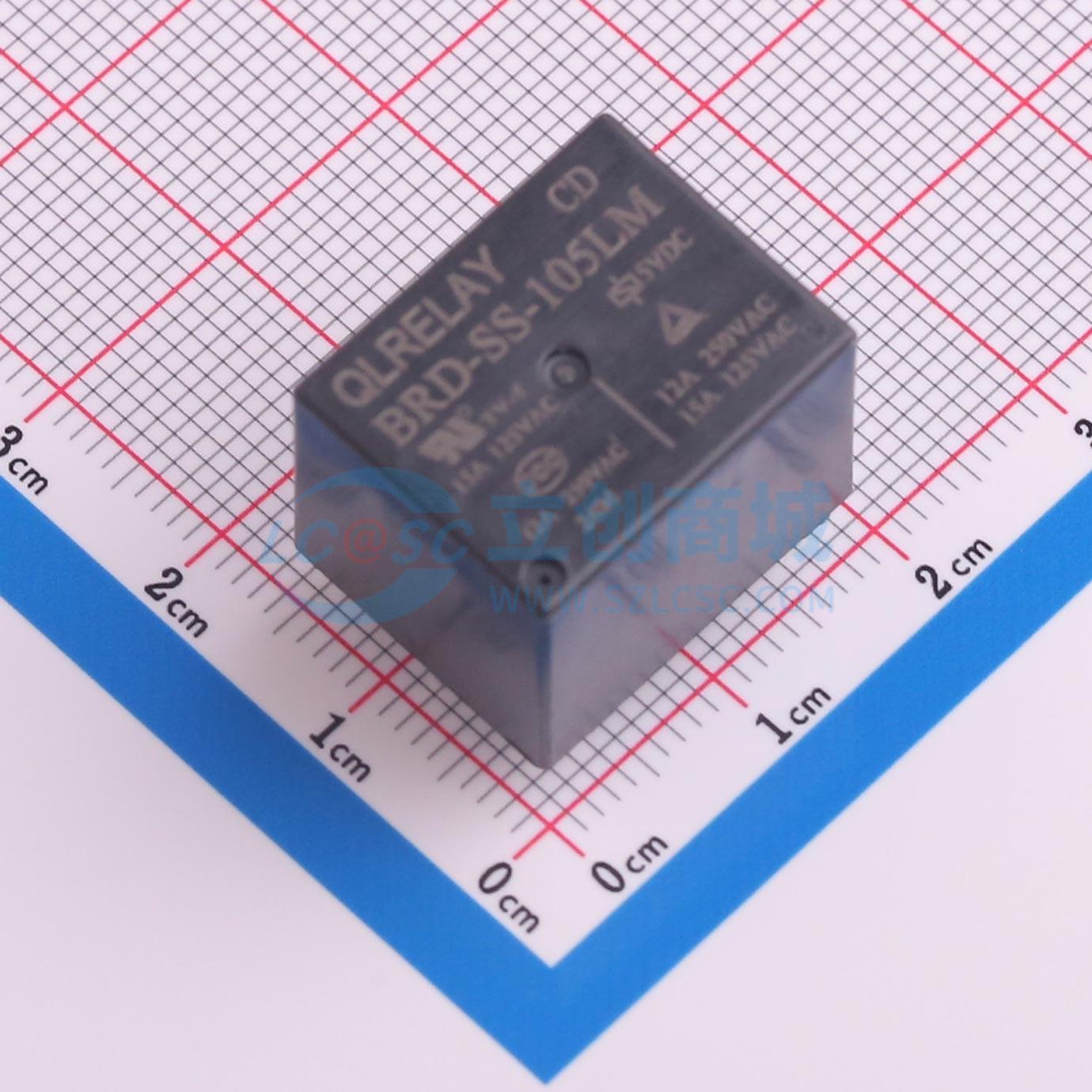 Rơ-le công suất BRD-SS-105LM QLRELAY 5V THT,19x15.4mm - Techcore Việt Nam