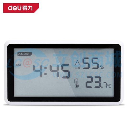 Máy đo nhiệt độ và độ ẩm DL336001 Deli Tools Phù hợp đo kiểm và bảo trì kỹ thuật - Techcore Việt Nam