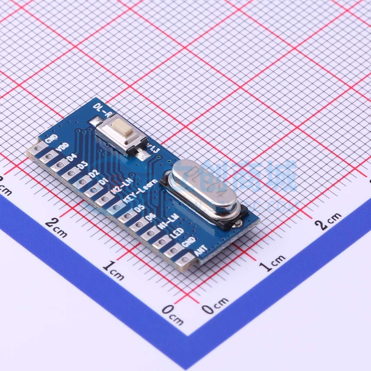 Module RF DL-RX06C-LO6-433M DreamLNK SMD 29x12.8mm 315MHz, 433.92MHz - Techcore Việt Nam