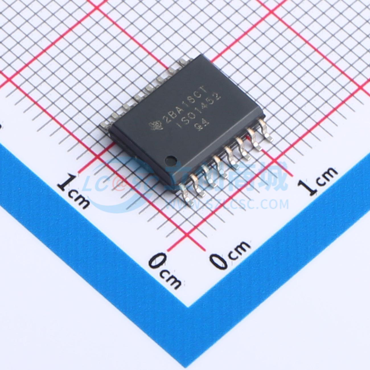 IC Thu Phát RS485/RS422 Cách Ly ISO1452DWR TI SOIC-16-300mil 50Mbps - Techcore Việt Nam