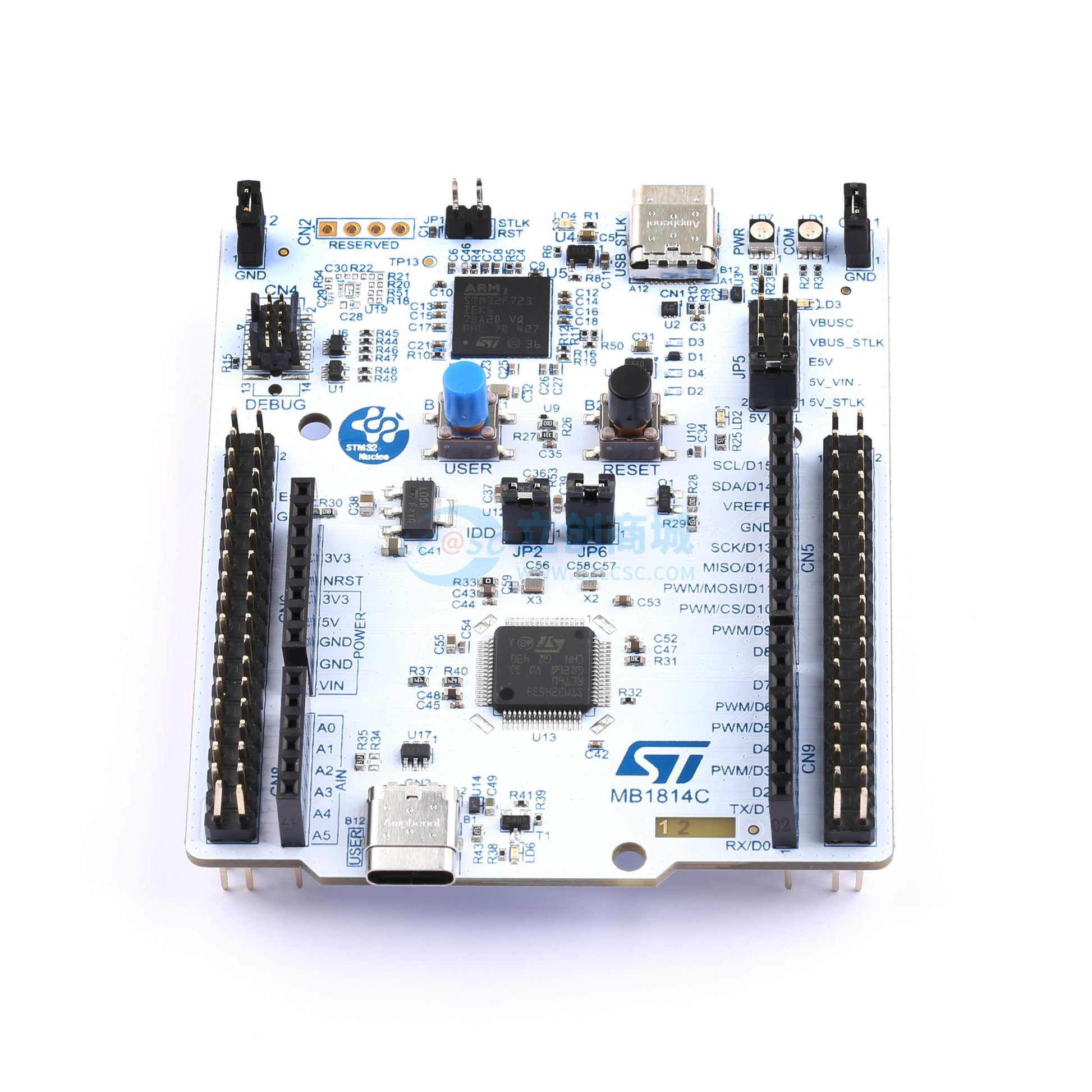 Bo mạch phát triển NUCLEO-H533RE ST - Techcore Việt Nam