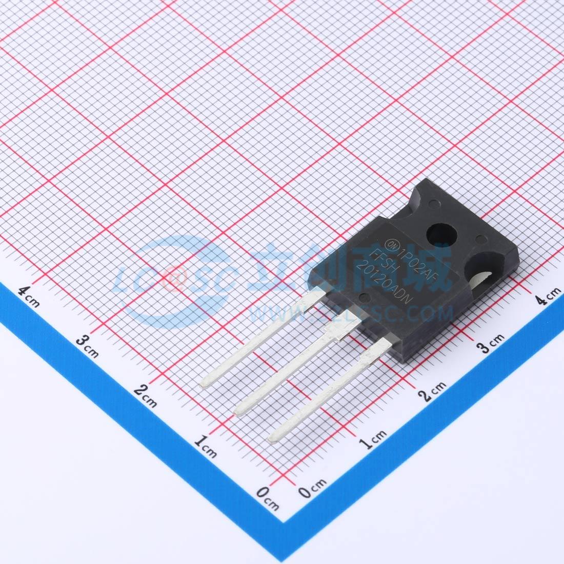 Diode SiC FFSH20120ADN-F155 onsemi TO-247-3 1.75V@10A - Techcore Việt Nam