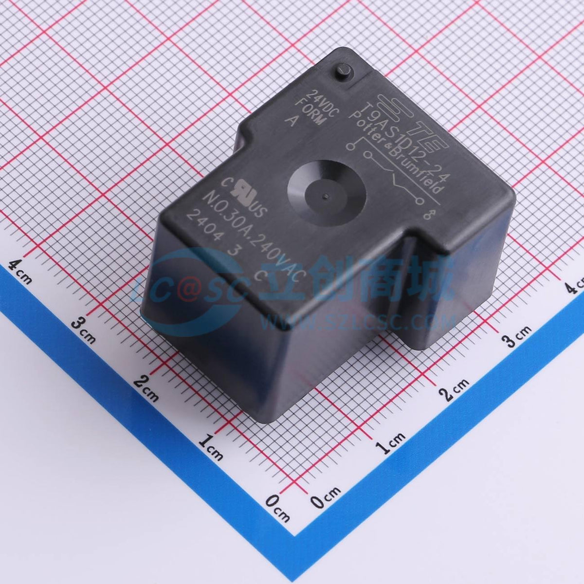 Rơ-le công suất T9AS1D12-24 TE Connectivity 24V THT - Techcore Việt Nam