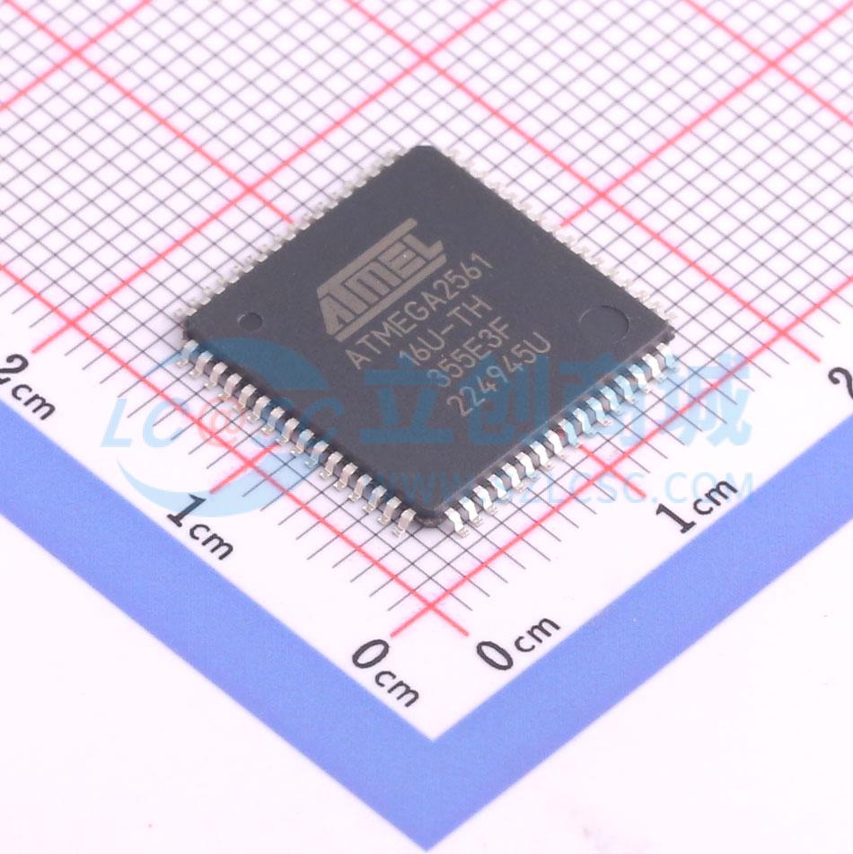 Vi điều khiển MCU ATMEGA2561-16AU MICROCHIP TQFP-64(14x14) - Techcore Việt Nam