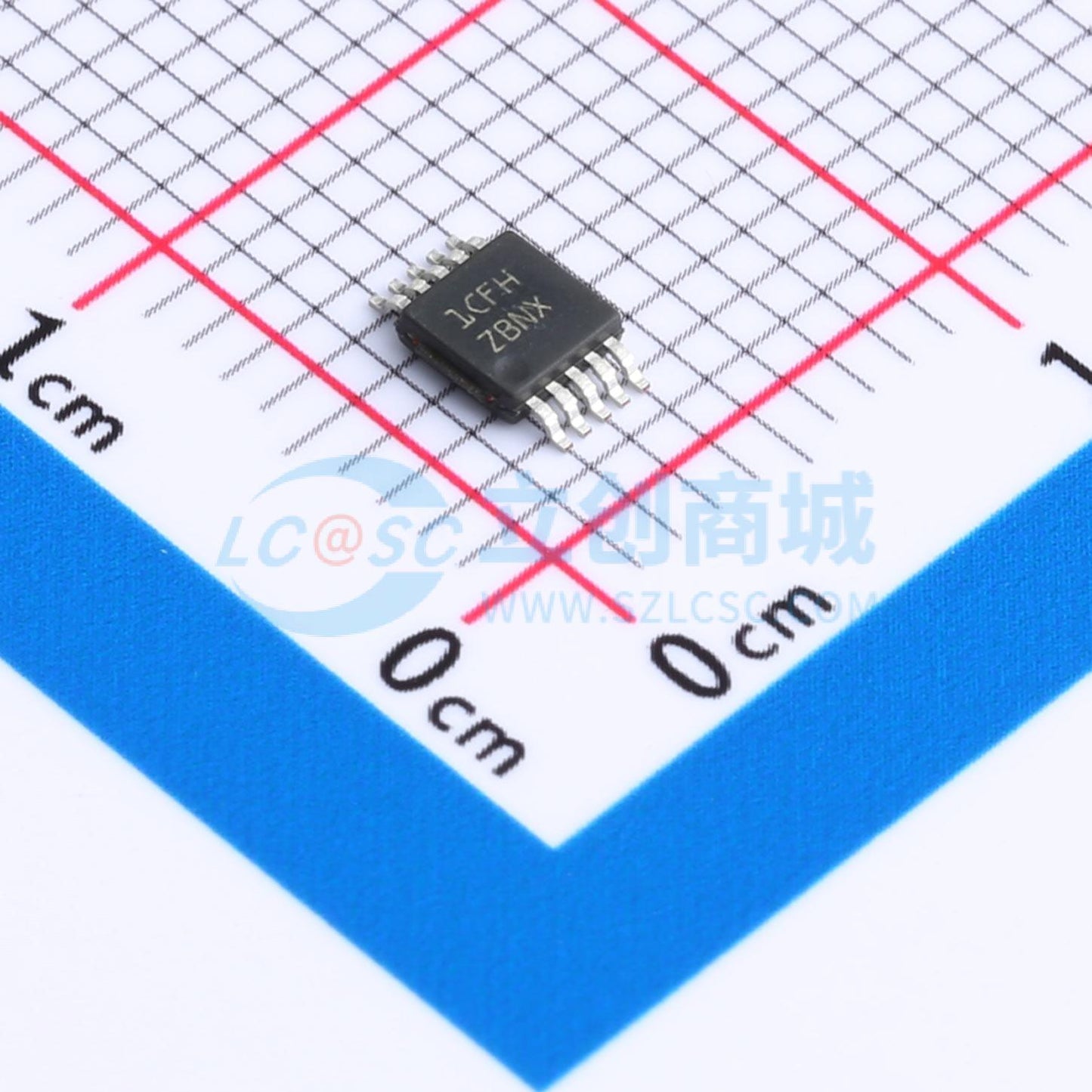 IC cảm ứng chạm FDC1004DGSR TI MSOP-10 Dùng cho thiết bị điện tử - Techcore Việt Nam