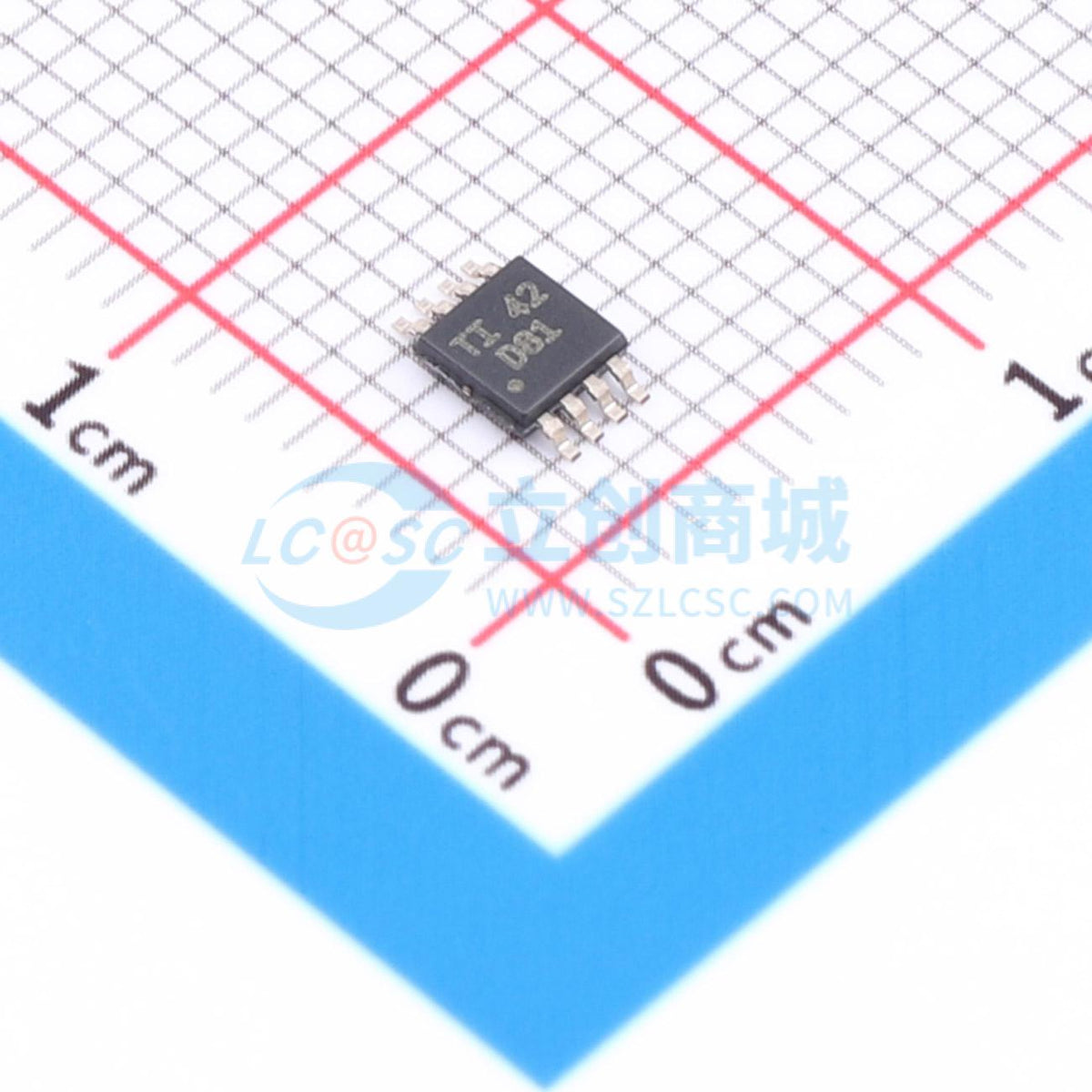 IC DAC DAC8551IADGKT VSSOP-8-0.65mm - Techcore Việt Nam