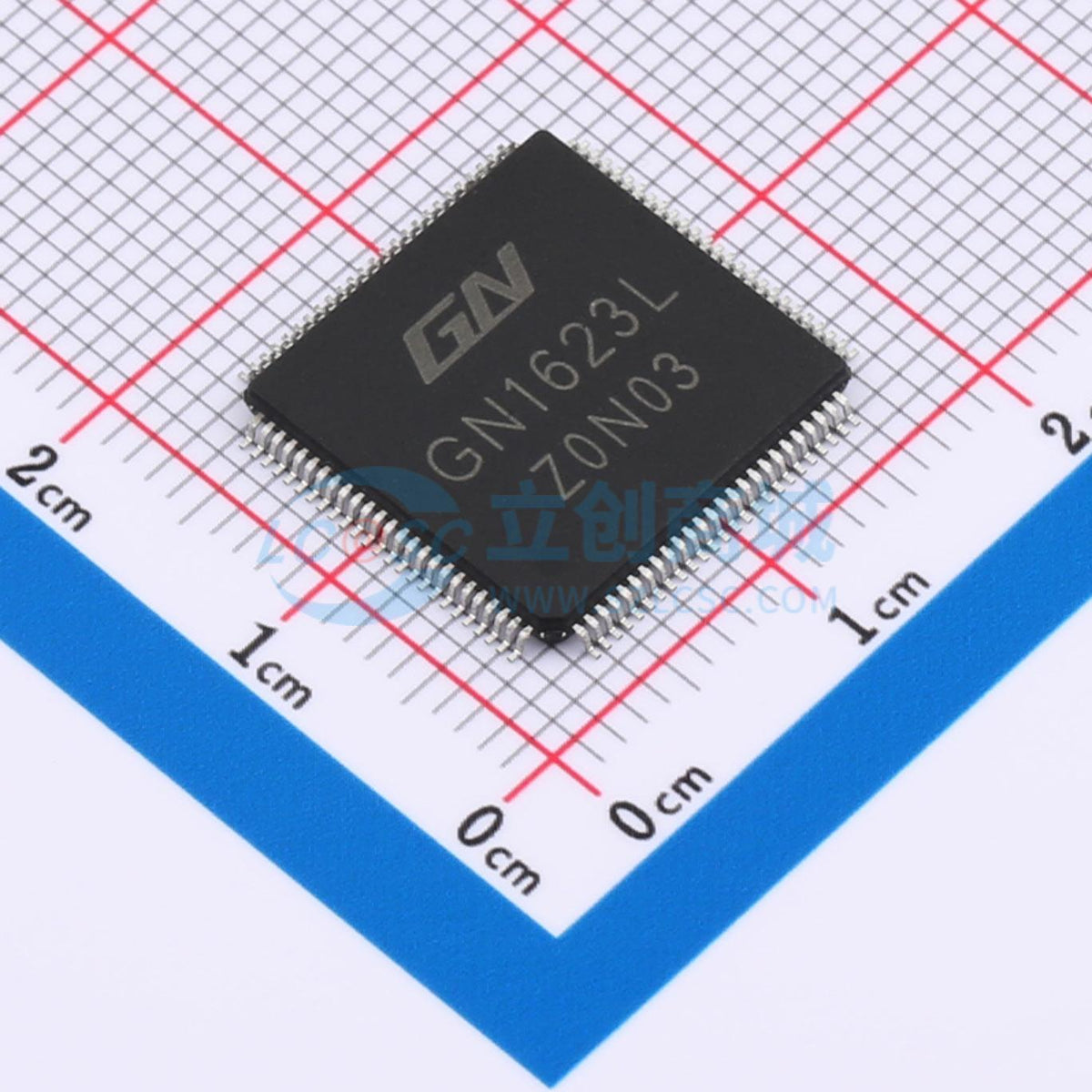IC điều khiển LCD GN1623L GN LQFP-100(14x14) 1V - Techcore Việt Nam