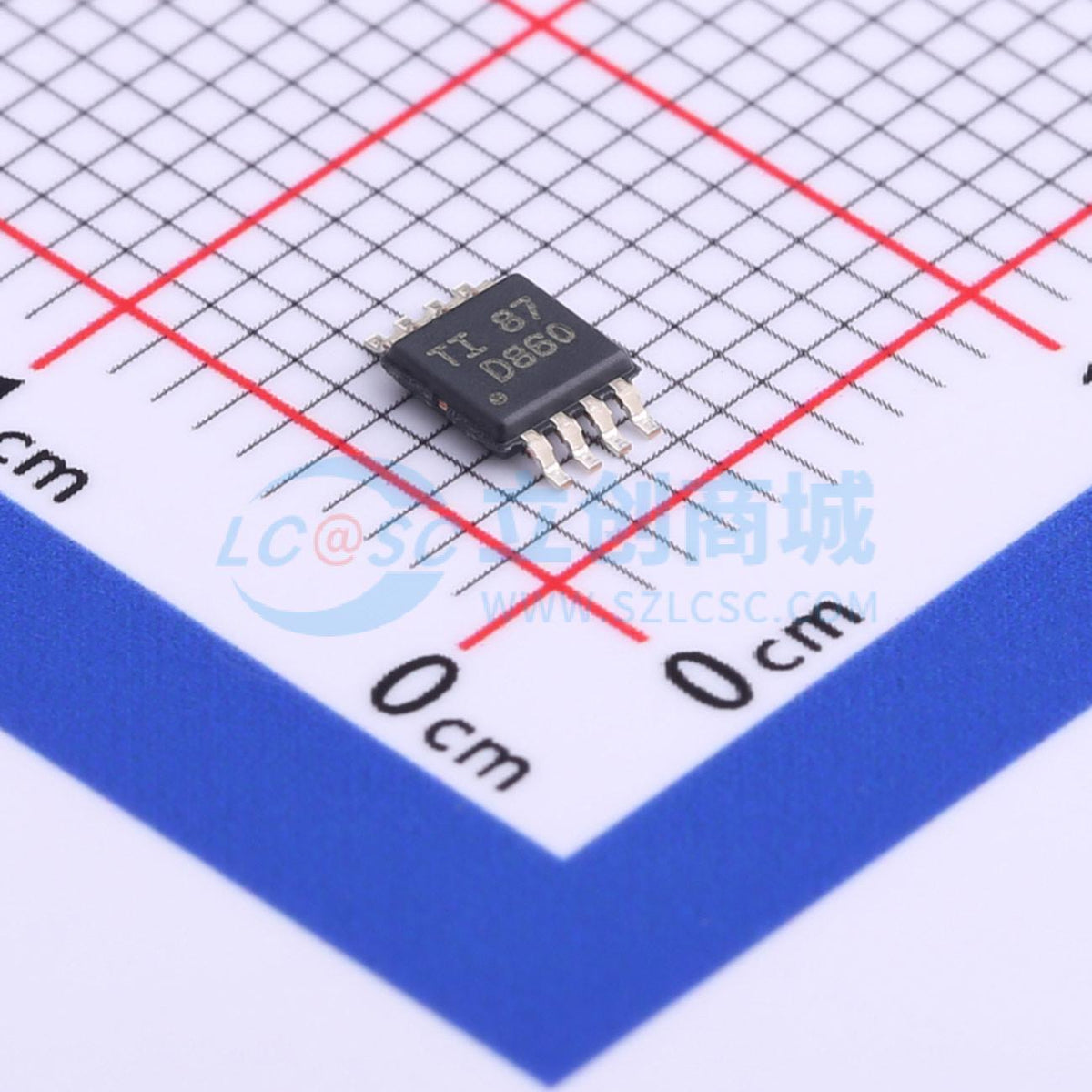 IC DAC DAC8560IADGKR VSSOP-8-0.65mm - Techcore Việt Nam