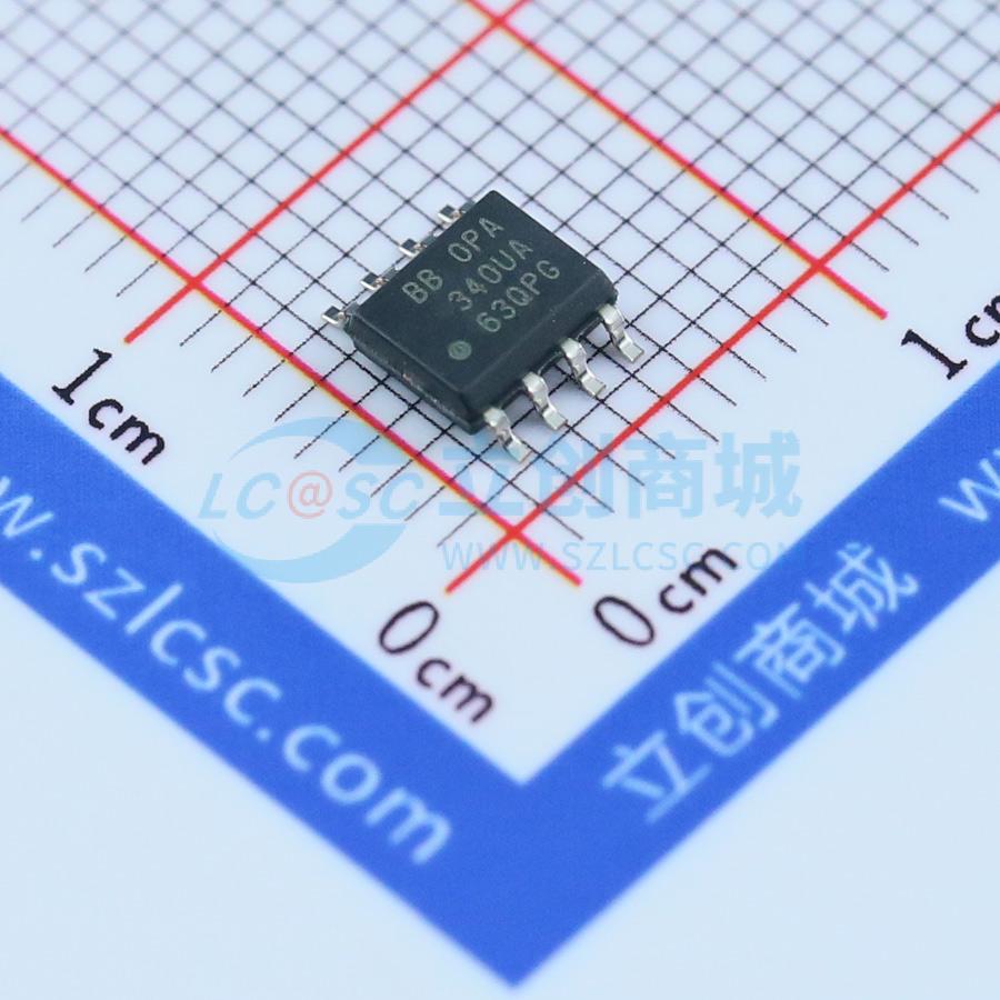 IC Khuếch Đại Thuật Toán Chính Xác OPA340UA/2K5 Texas Instruments SOIC-8 1 kênh 2.7–5 V - Techcore Việt Nam