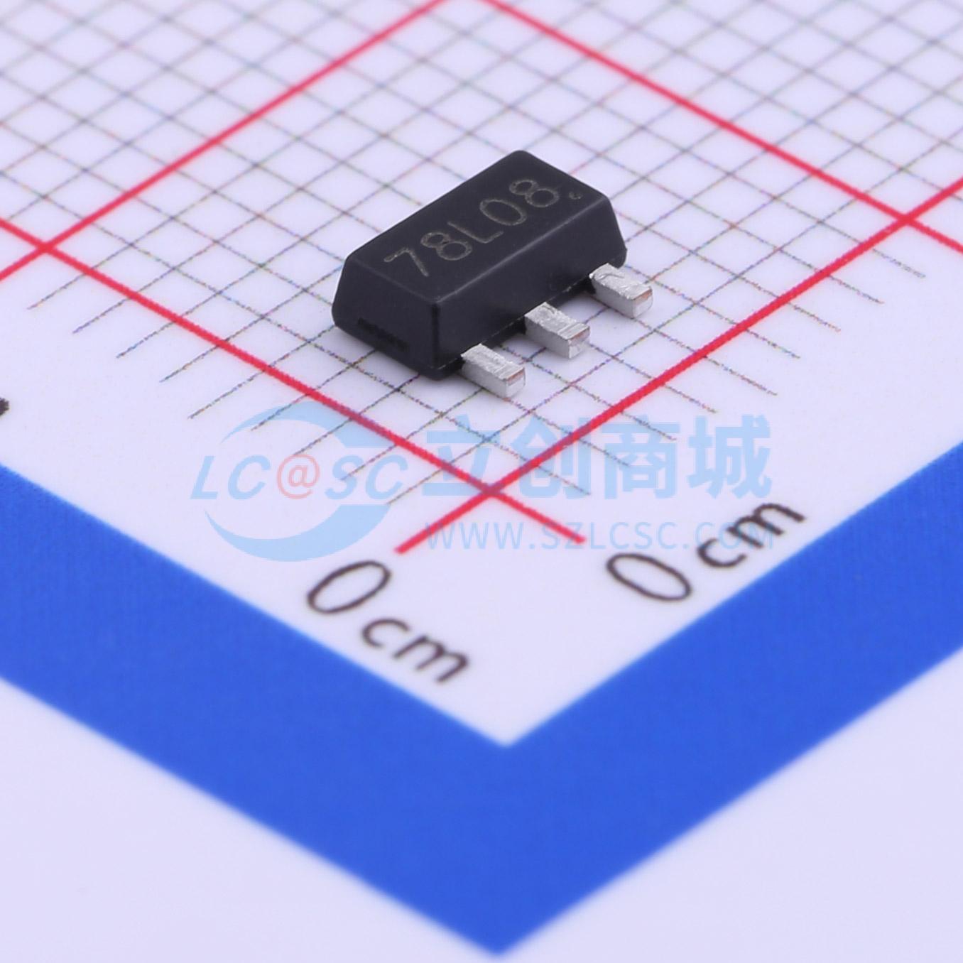 Linh kiện điện tử 78L08-150 UMW SOT-89-3 - Techcore Việt Nam