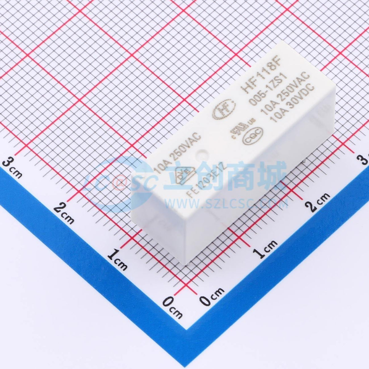 Rơ-le điện tử HF118F/005-1ZS1 HF 5V THT,28.5x10.1mm - Techcore Việt Nam