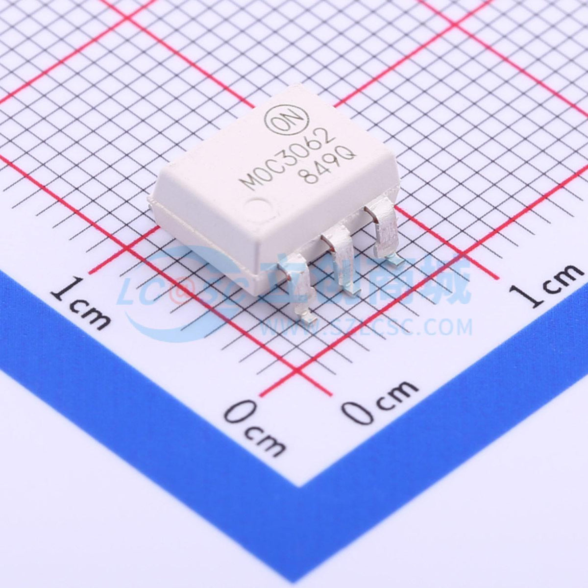 Optocoupler TRIAC MOC3062SR2M onsemi SMD-6P - Techcore Việt Nam