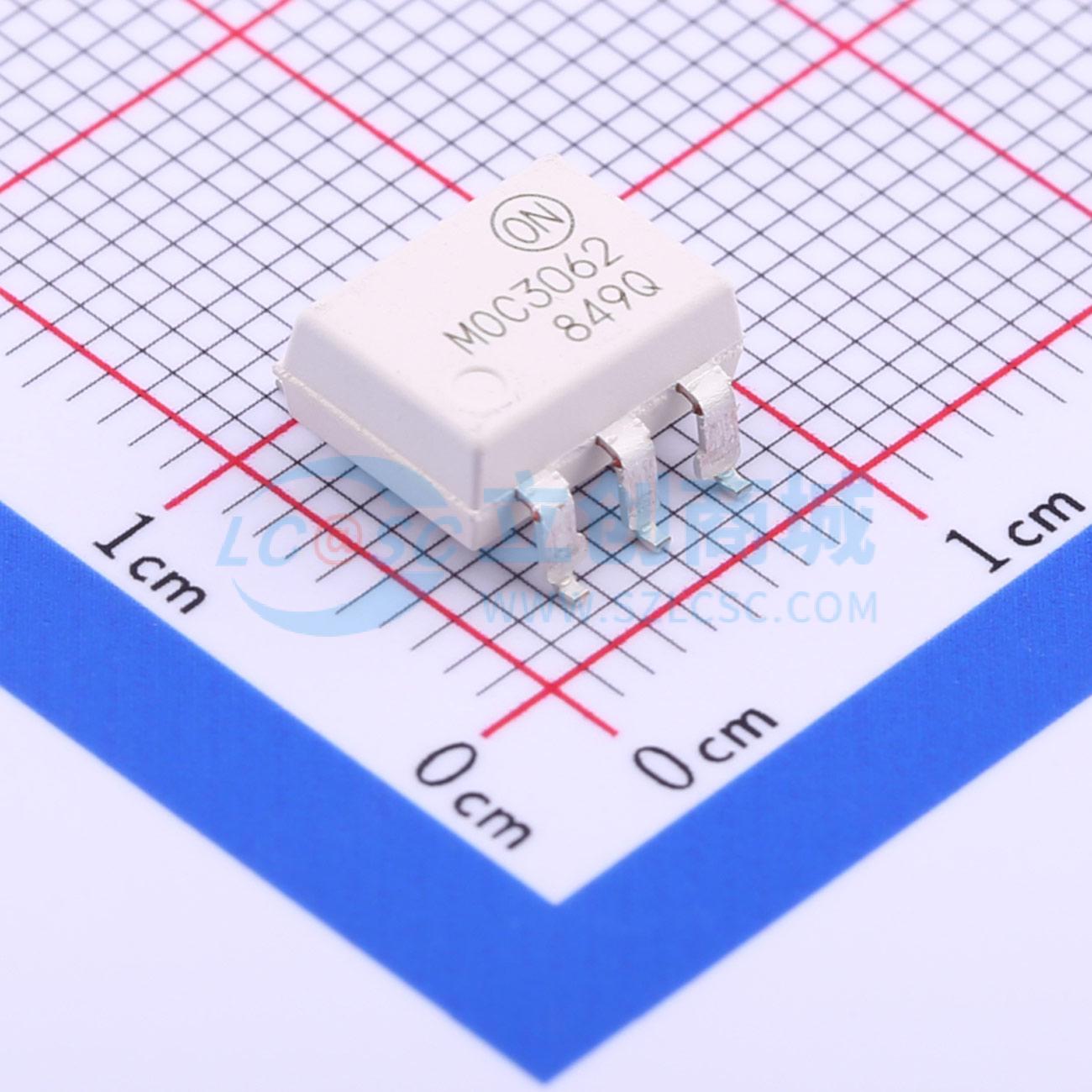 Optocoupler TRIAC MOC3062SR2M onsemi SMD-6P - Techcore Việt Nam