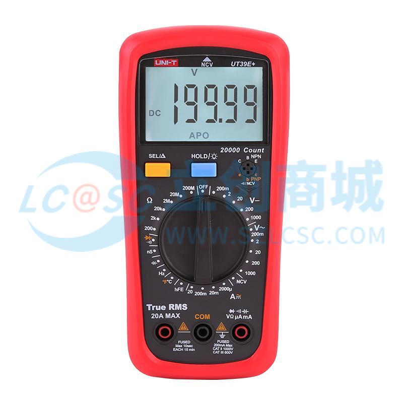 Đồng hồ vạn năng UT39E+ UNI-T NCV True RMS Dùng Cho Đo Kiểm Điện Tử - Techcore Việt Nam