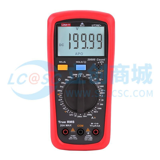 Đồng hồ vạn năng UT39E+ UNI-T NCV True RMS Dùng Cho Đo Kiểm Điện Tử - Techcore Việt Nam