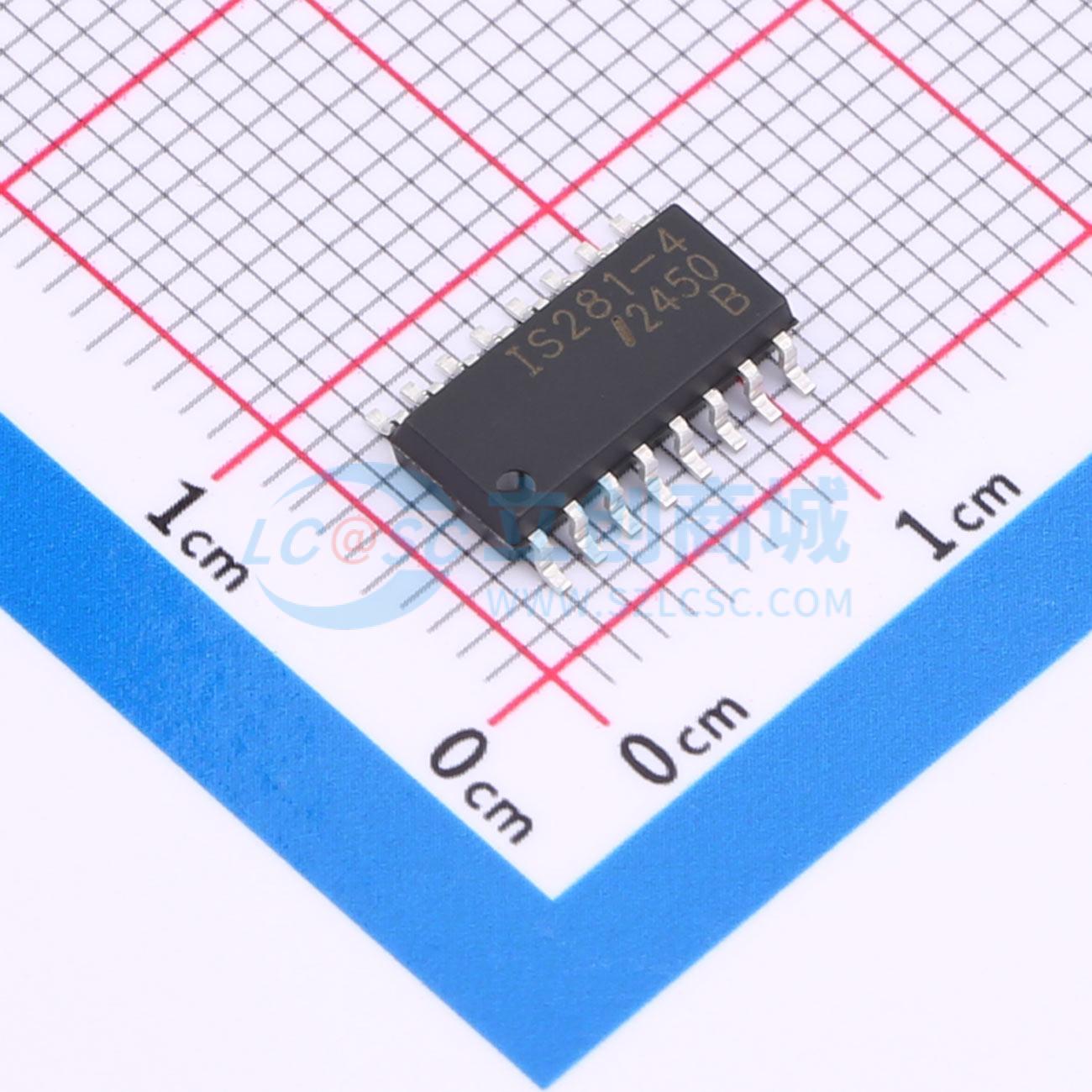 Optocoupler transistor IS281-4-AXW ISOMICRON SSOP-16 1.2V - Techcore Việt Nam