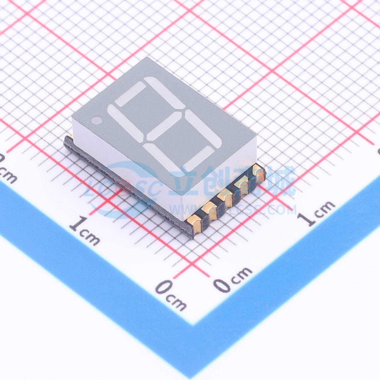 LED 7 đoạn GS4012AB-G Guangcai Display SMD,15x9.2mm - Techcore Việt Nam