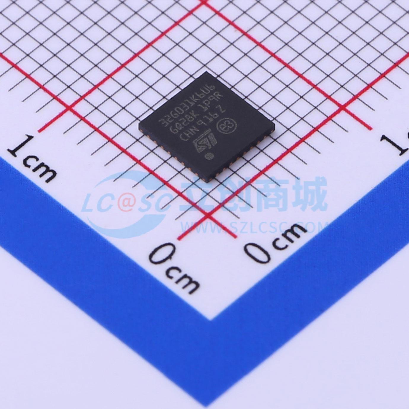 IC quản lý nguồn STM32G031K6U6 STMicroelectronics UFQFPN-32(5x5) - Techcore Việt Nam