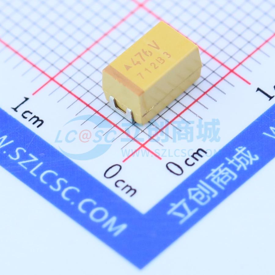 Linh kiện điện tử TAJE476K035RNJ CASE-E-7343-43(mm) - Techcore Việt Nam