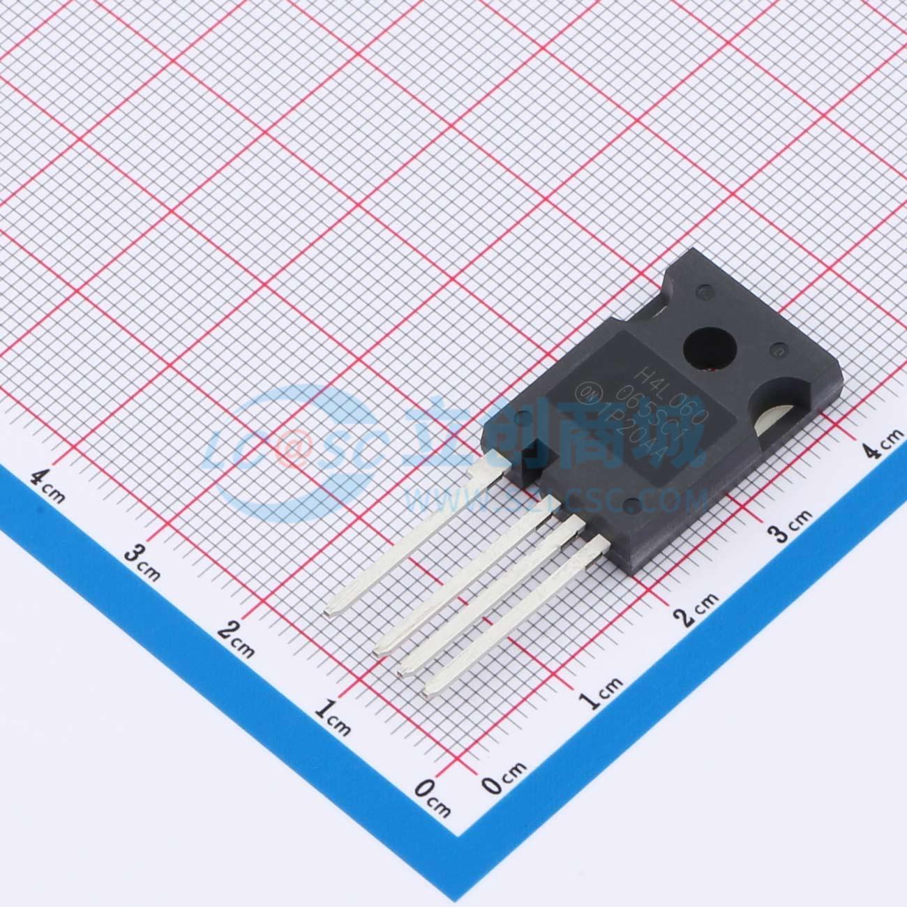 MOSFET SiC NVH4L060N065SC1 onsemi TO-247-4L 650V - Techcore Việt Nam