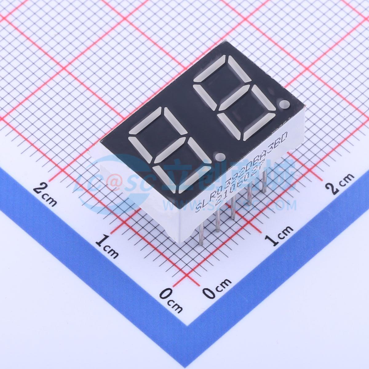 LED 7 đoạn SLR0392DBA3BD SUNLIGHT Anode chung C2913027 - Techcore Việt Nam