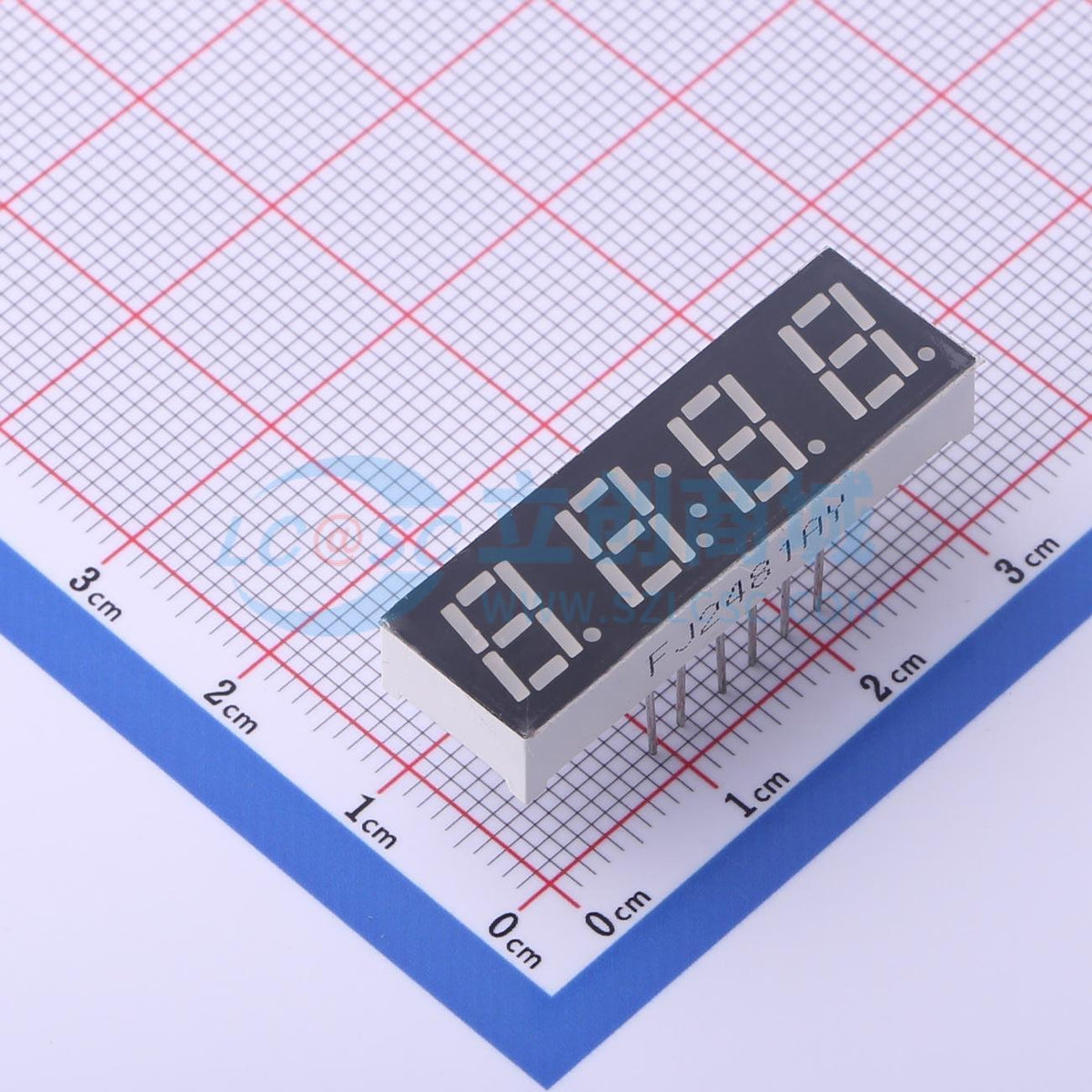 LED 7 đoạn FJ2481AY 12PIN Cathode chung - Techcore Việt Nam