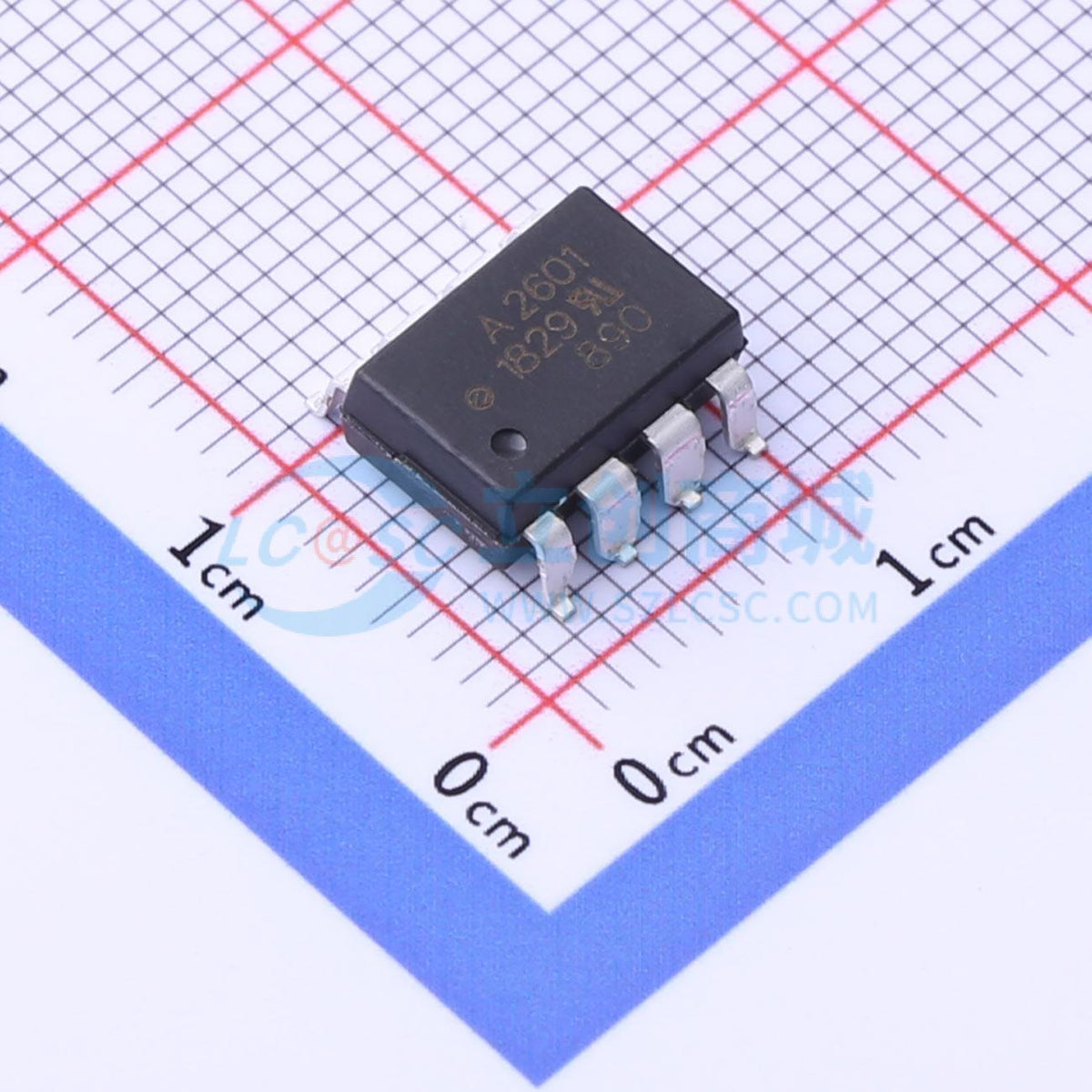 Optocoupler logic HCPL-2601-500E Broadcom SOP-8-2.54mm - Techcore Việt Nam