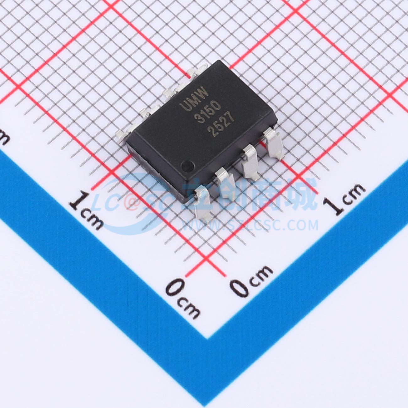 Optocoupler driver cổng HCPL-3150-500E(UMW) SOP-8 - Techcore Việt Nam
