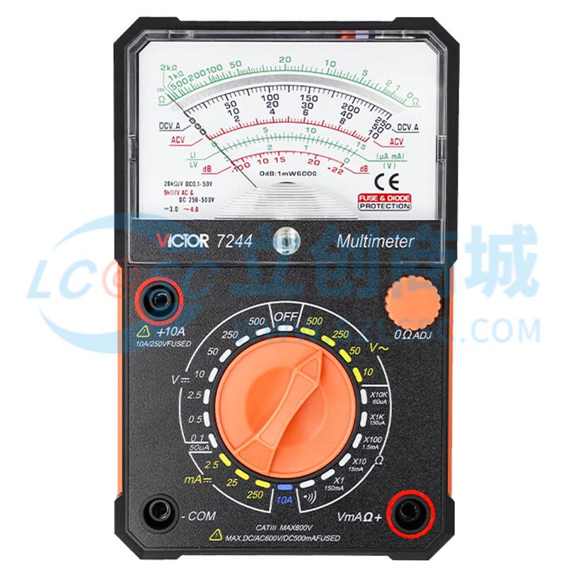 Đồng hồ vạn năng VICTOR 7244 Kiểm tra diode Dùng Cho Đo Kiểm Điện Tử - Techcore Việt Nam