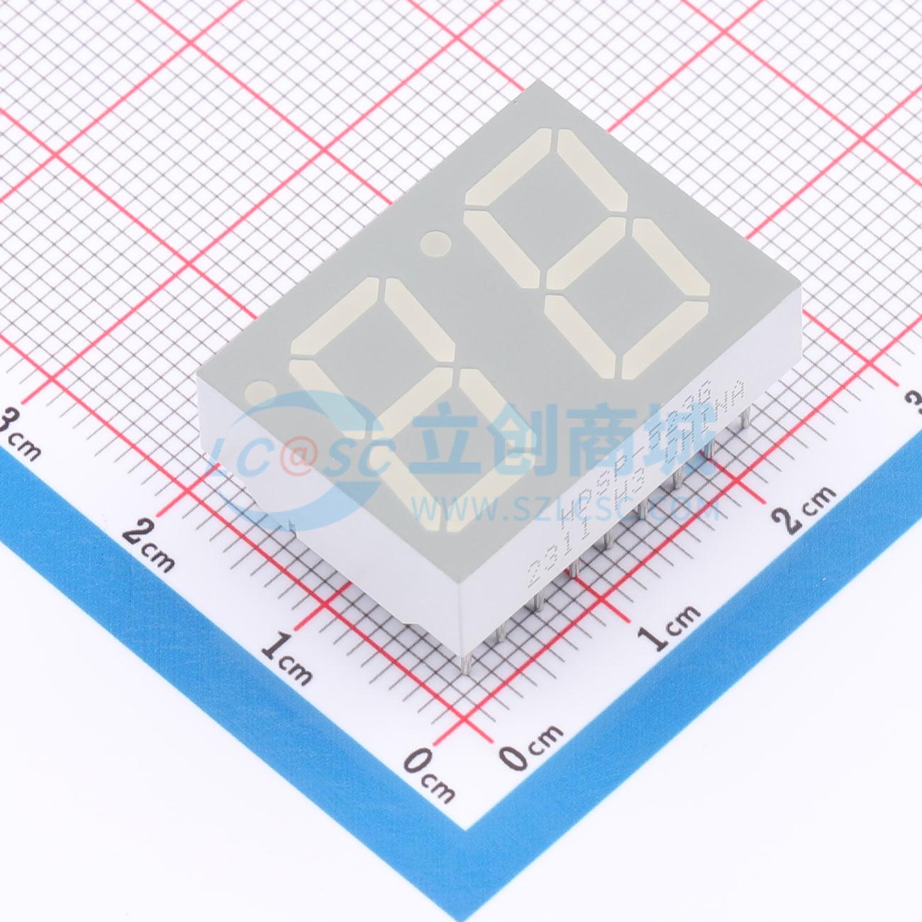 LED 7 đoạn HDSP-523G Broadcom DIP-18 Cathode chung - Techcore Việt Nam