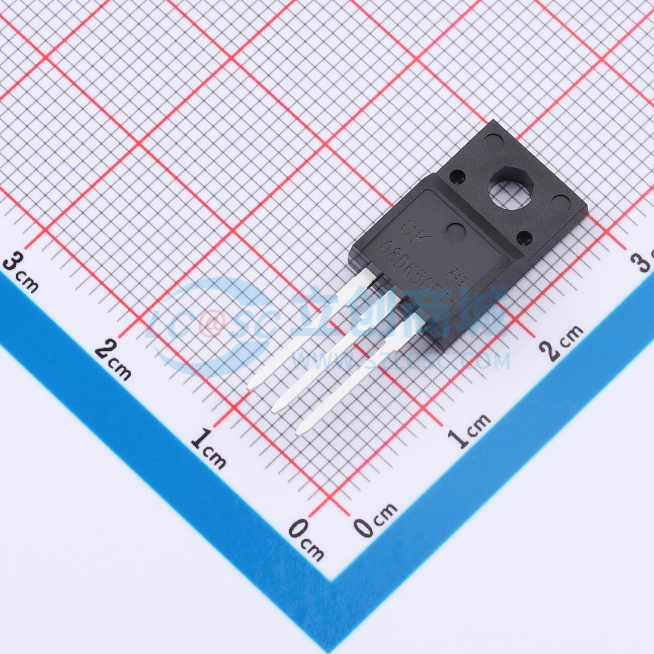 Diode SiC GK08D650FT GOODWORK TO-220F 1.4V - Techcore Việt Nam
