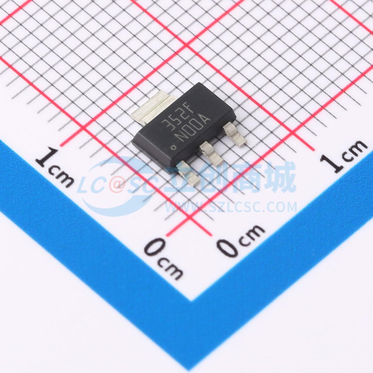 IC ổn áp tuyến tính LDO LM7805MPX/NOPB Texas Instruments SOT-223-4 - Techcore Việt Nam
