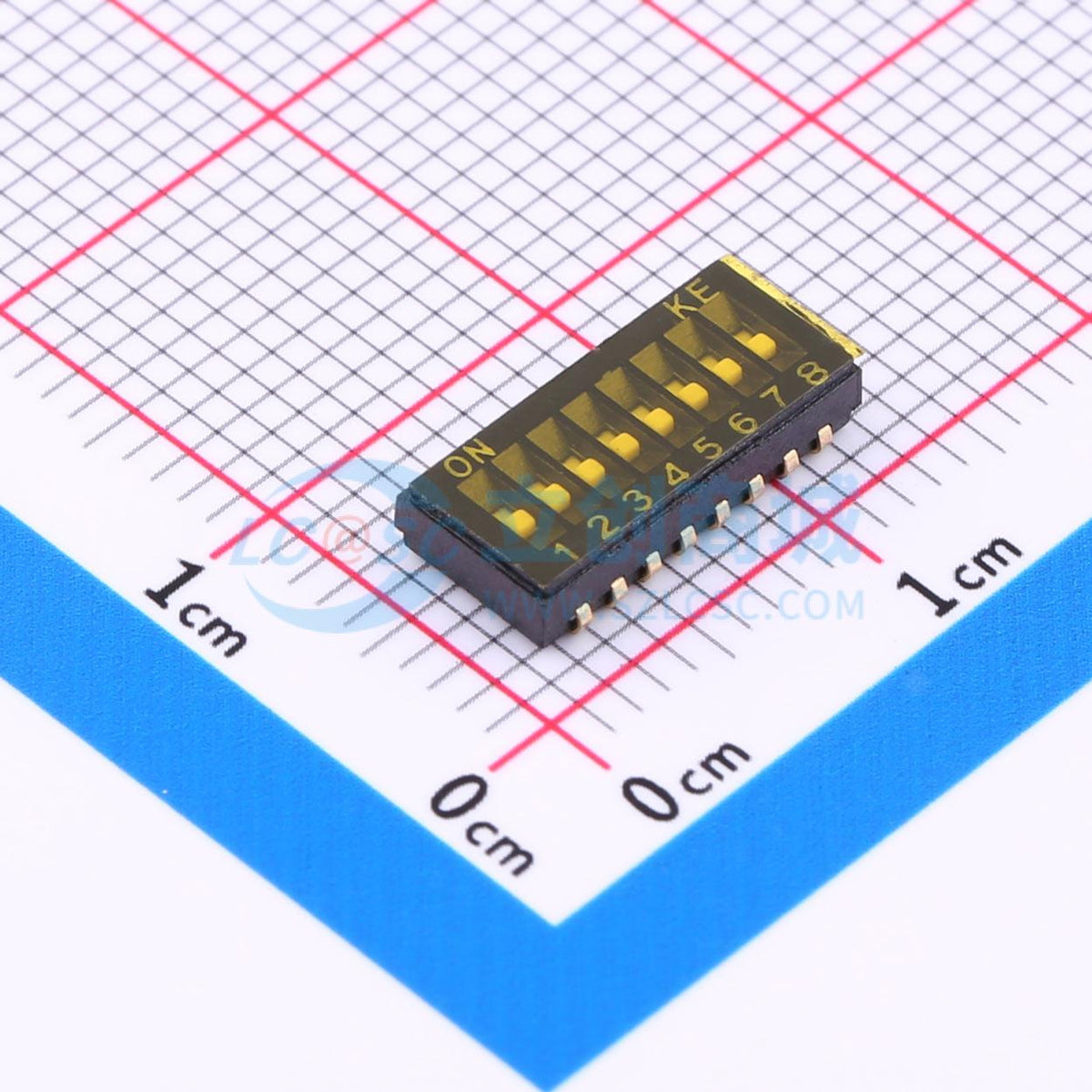 Linh kiện điện tử 1.27-8PBJ TPPT SMD,P=1.27mm - Techcore Việt Nam