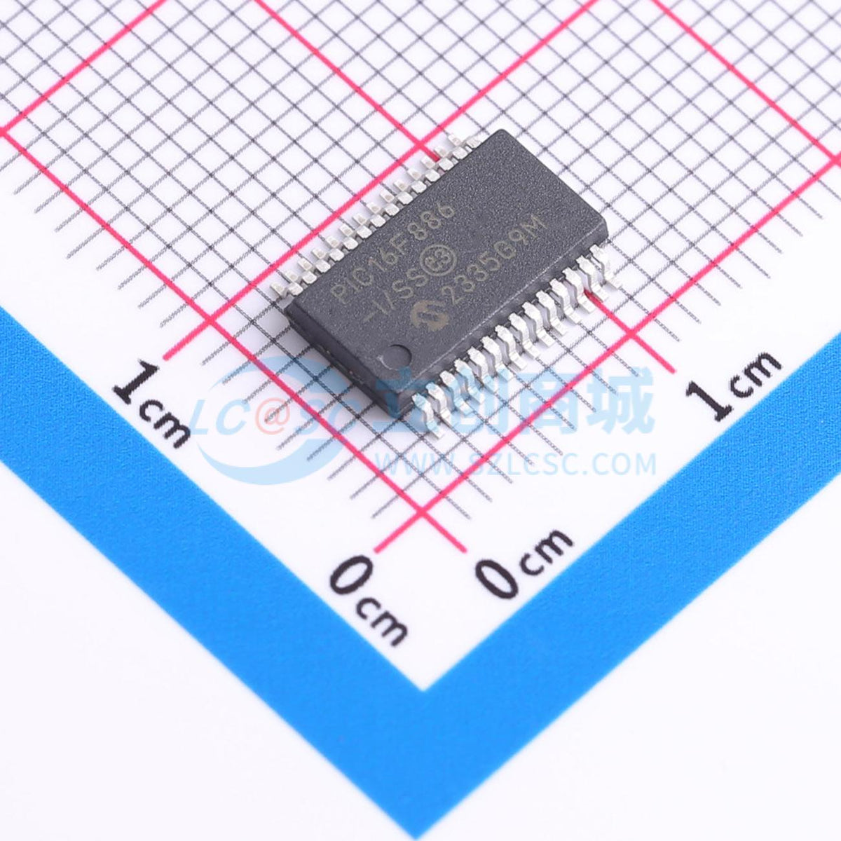 Vi điều khiển MCU PIC16F886-I/SS MICROCHIP SSOP-28-208mil - Techcore Việt Nam