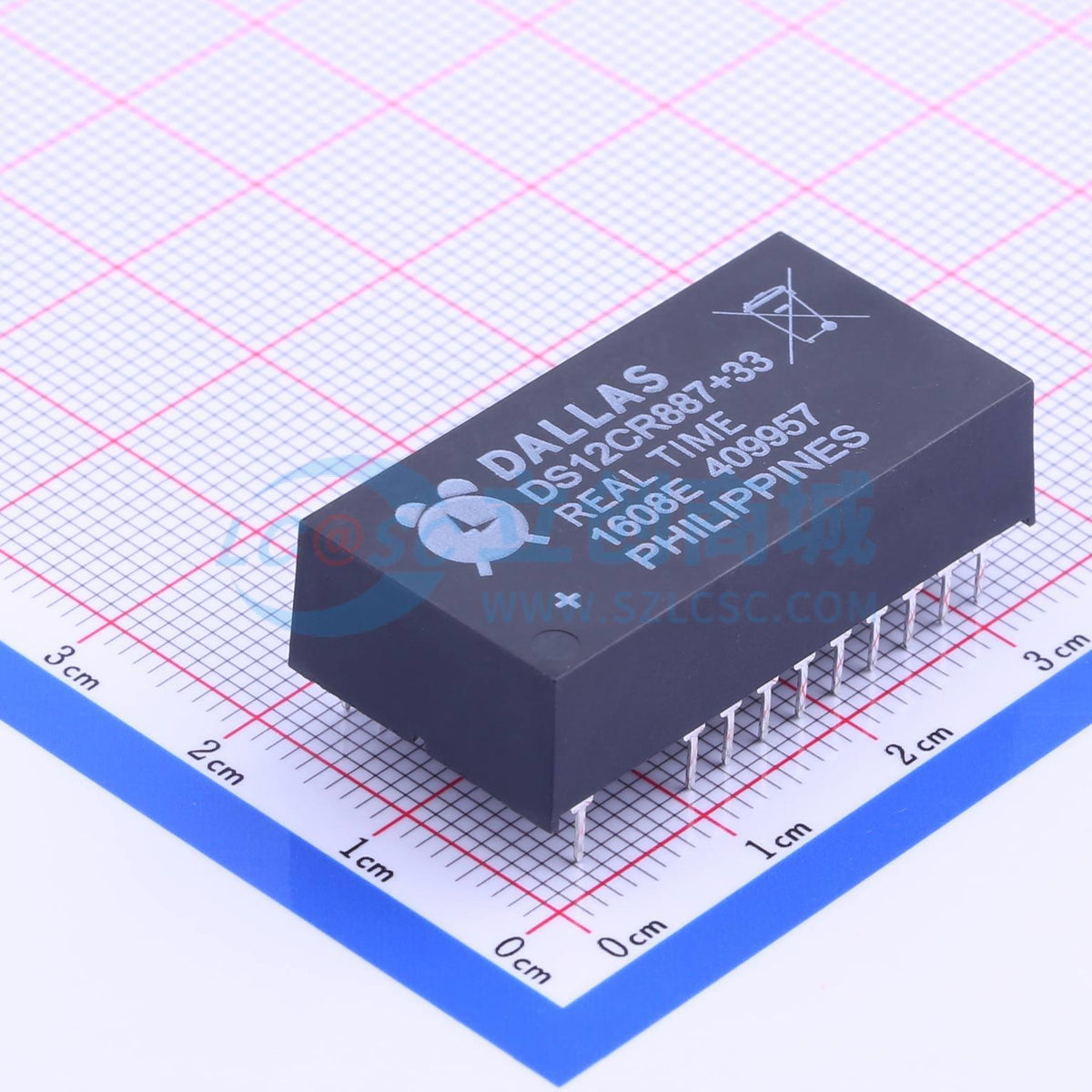 Linh kiện điện tử DS12CR887-33+ DIP-24 - Techcore Việt Nam