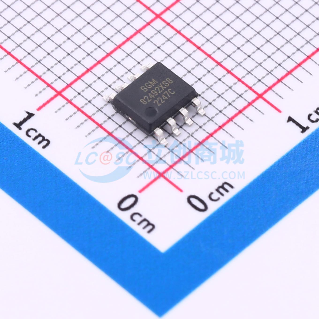 IC Khuếch Đại Thuật Toán SGM8249-2XS8G/TR SGMICRO SOIC-8 2 kênh Rail-to-Rail 4.5–36 V 8 MHz - Techcore Việt Nam