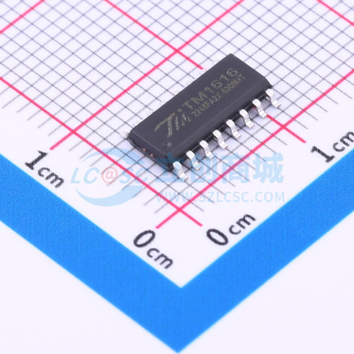 IC điều khiển LED 7 đoạn TM1616(TA1323C) TM SOP-16 1V - Techcore Việt Nam