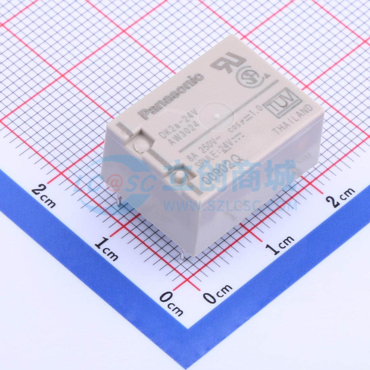 Rơ-le công suất DK2A-24V PANASONIC 24V THT - Techcore Việt Nam