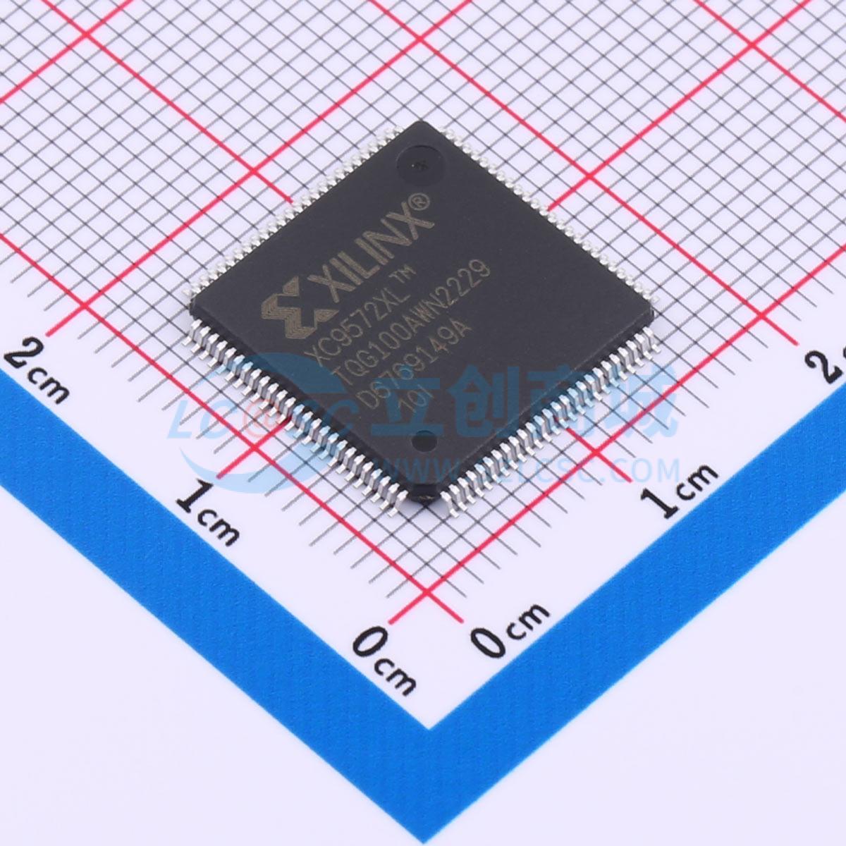 IC logic XC9572XL-10TQG100I AMD/XILINX TQFP-100(14x14) - Techcore Việt Nam