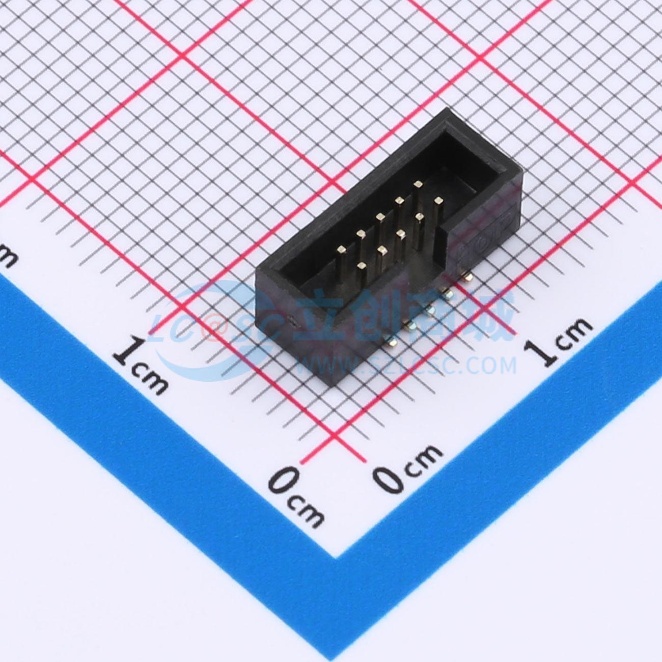 Linh kiện điện tử HX JN1.27-2x5 TP H4.9 SMD,P=1.27mm - Techcore Việt Nam