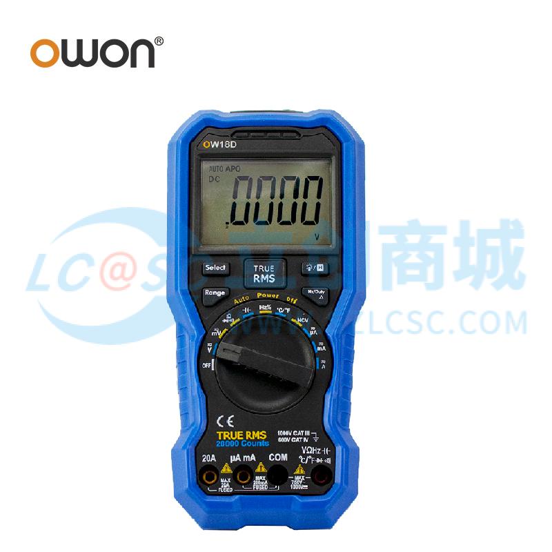 Đồng hồ vạn năng OW18D OWON NCV True RMS Dùng Cho Đo Kiểm Điện Tử - Techcore Việt Nam
