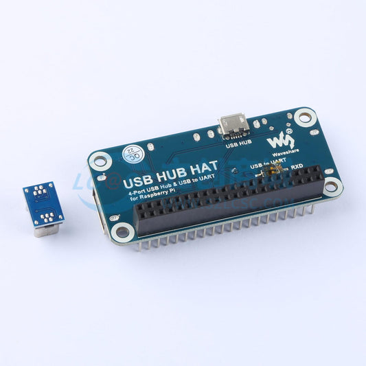 Bo mạch phát triển và công cụ phát triển USB HUB HAT Waveshare - Techcore Việt Nam