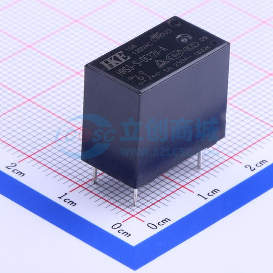 Rơ-le công suất HRS3-S-DC12V-A HKE 12V THT,18.6x10.4mm - Techcore Việt Nam