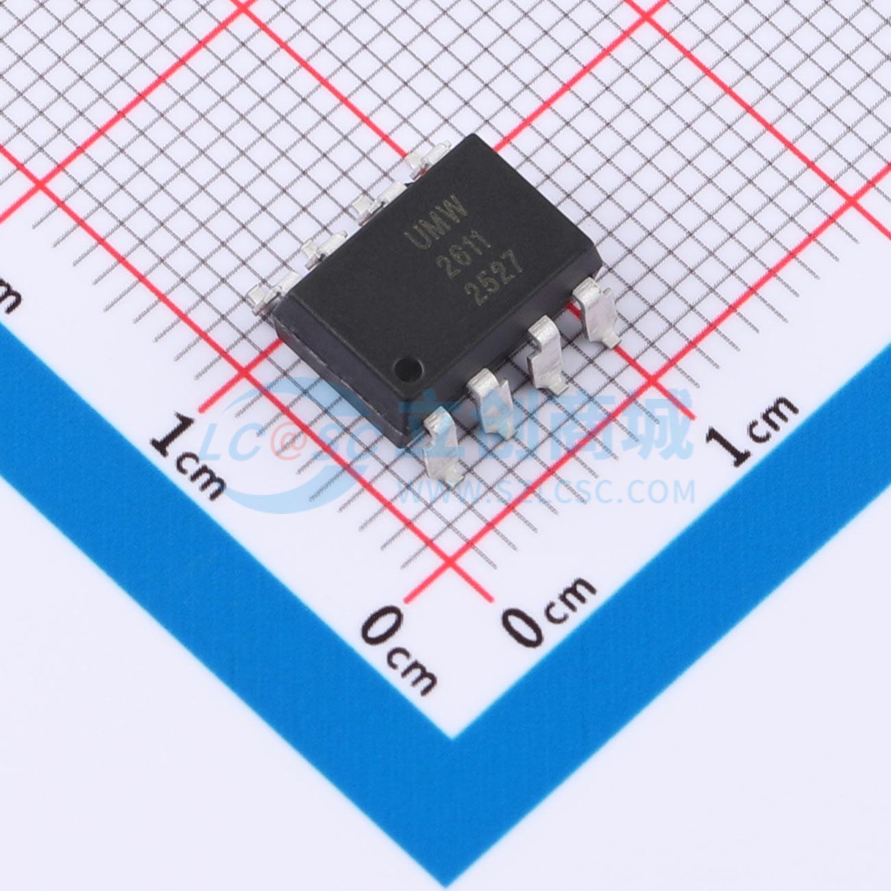 Optocoupler logic HCPL-2611-500E(UMW) SOP-8 - Techcore Việt Nam