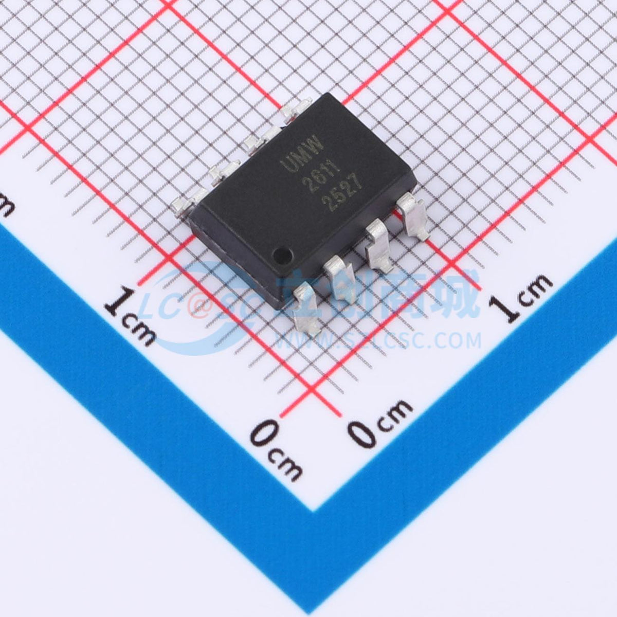 Optocoupler logic HCPL-2611-500E(UMW) SOP-8 - Techcore Việt Nam