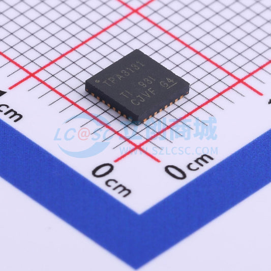 IC Khuếch Đại Công Suất Âm Thanh TPA3131D2RHBR Texas Instruments 2 kênh 4.5–26 V Class D 4 W × 2 @ 8Ω - Techcore Việt Nam