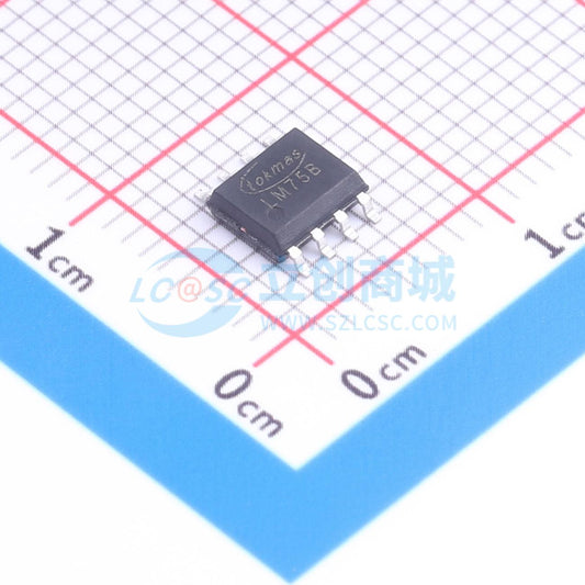 Cảm biến nhiệt độ LM75BD,118(TOKMAS) SOP-8 -55°C~+125°C 2.8V~5.5V - Techcore Việt Nam